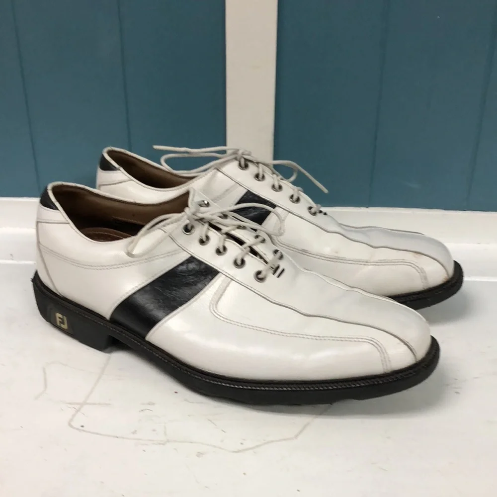 FOOTJOY ICON SHOES GOLF CLEATS US MENS 9.5M~‎ 52070